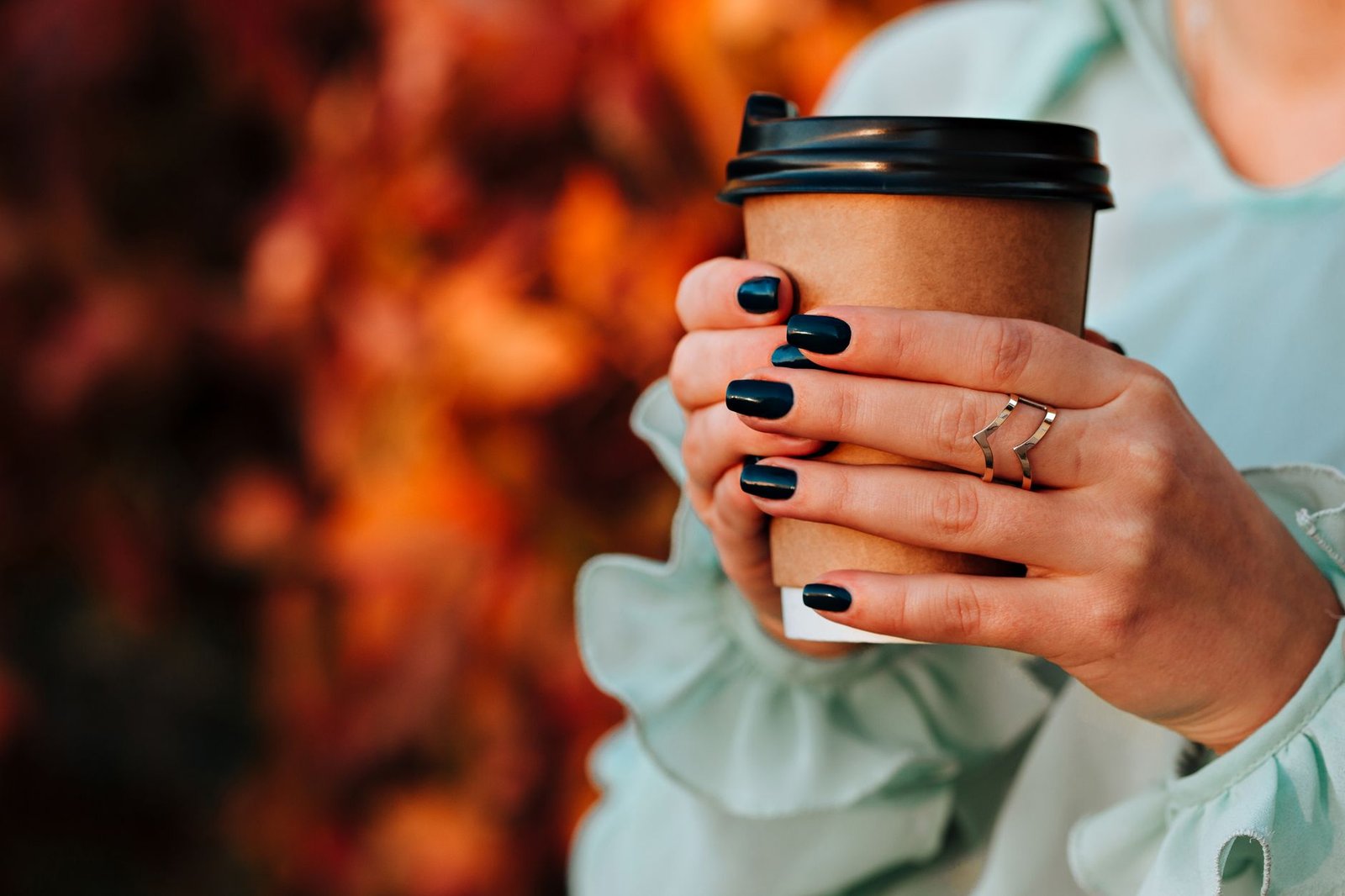 Classic Fall Nail Ideas in Deep Shades